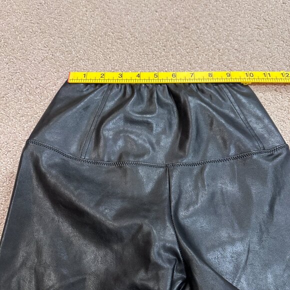 Aritzia Wilfred Free Daria Pant High Waist UnReal Leather Leggings Black Boho XS - Picture 7 of 12